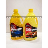 KW Car Shampoo 1x Wash n Wax 1x Wash n Shine (2 litres)