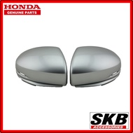 ฝาครอบกระจก HONDA CITY JAZZ GK ปี 2014-2019 สำหรับรุ่น มีรูไฟเลี้ยวที่กระจก สีเงิน NH-700M ครอบกระจก