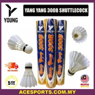 🔥LOWEST PRICE🔥 Yang Yang 300B Shuttlecock BADMINTON 100% Original TOURNAMENT Grade TACTIC High Quali