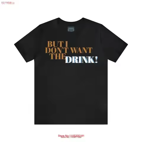 Jersey T Shirt Who Framed Roger Rabbit movie quote I don't want the drink vintage Washed streetwear 
