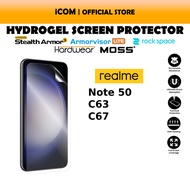 Rock Space Hydrogel Screen Protector for Realme Note 50/C63/C67 - X.One/Hardwear/Moss