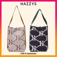 HAZZYS Foldi Herriato Pattern Knit Shoulder Bag - 2 Colors (2023 NEW)