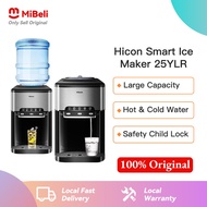 【Global】Hicon Pembuat Ais Ice Maker Machine 25YLR Water Dispenser Desktop Water HeaterIce Cube Maker