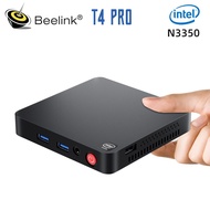 Beelink T4 Pro 4GB 64GB Mini PC Intel Apollo Lake Processor N3350 Win 10 4K BT4.0 1000M AC Wifi Mini