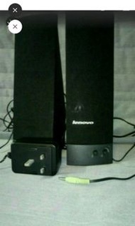 World famous top brand👍Lenovo computer speakers set with 2pcs.👍型格音式兼備👍時尚音響方便靚喇叭壹對💰得夠發$79.80/set fixed price💰可接駁電腦👍mp3👍手機輸出👍功能正常外觀良好👍Quality speaker set with 2pcs. cost U💰HK$79.80 only🔍100%working in good condition without any  damages💝Great👍