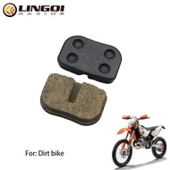 LINGQI RACING Motorcycle Front Rear Disc Brake Caliper Pads For 47cc 49cc Mini Dirt Bike Minimoto El