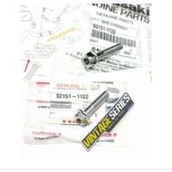UPPER TRIANGLE BOLT NINJA SS KIS upper triangle T bolt ninja ss kis mj original kawasaki 92151-1122
