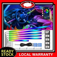 6 / 18 in 1 64 Color RGB/ Dream Colour Car Atmosphere LED Acrylic Fiber Optic Decoration Ambient Lig