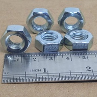 WHITE NUT M10 KEY 17 HEX NUT 10MM GALVANIZED NUT M10 PITCH DRAT 1.50 HEX NUT M10 GALVANIZED NUT HOLE