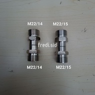Swivel thread second side M22/15 or M22/14