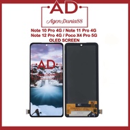 World Agent88 Lcd OLED For Xiaomi Redmi Note 10 Pro 4G - Note 11 Pro 4G 5G - Note 12 Pro 4G - poco X