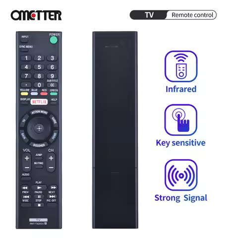RMT-TX200U For Sony Remote Control 4K HDR HD TV RMF-TX200E RMF-TX200P RMF-TX200B RMF-TX201U XBR-55X7