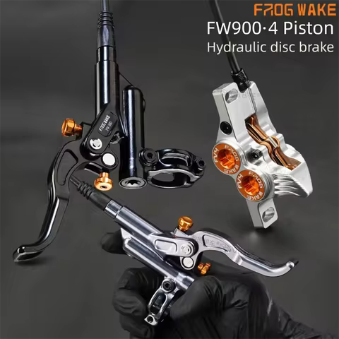 FROG WAKE FW900 MTB Hydraulic disc brake 4 pistons 950/1650mm Front and Rear fit for shimano surron 