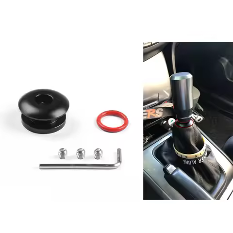 Car Gear Knob Limiter with Wrench Universal Shift Knob Stopper Shifting Head Limiter Fixed Base Gear