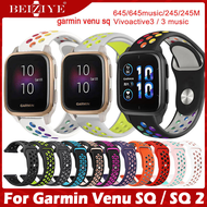 สายนาฬิกาข้อมือ สำหรับนาฬิกา Garmin Venu Sq Sq 2 Smartwatch สายนาฬิกา Garmin Forerunner 645/645music/245/245M /Vivoactive3/Vivoactive 3 Music / Vivomove HR Smart Watch สายนาฬิกา for garmin