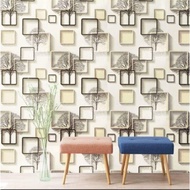 Terlaris COD Wallpaper Stiker Dinding Premium walpeper dinding 10 meter murah promo Karakter Size L4