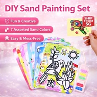 (FOREVER ESSENTIAL) Kids DIY Sand Painting Set Party Gifts Children’s Day Gift Educational Toys