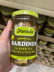 Montano Spanish Style Sardines in Corn Oil 228g