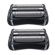 (LCW3) 2 Pcs 21B Series 3 Shaver Replacement Foil for Braun Series 3 Replacement Head for Braun S3 F