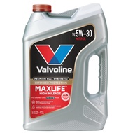 Valvoline MaxLife Extended Protection Full Synthetic High Mileage 5W30 - ILSAC GF-7A - 5 Quarts / 4.