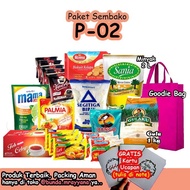 [#P-02 renew] Paket Sembako Gula Kopi Hemat Murah Lengkap Komplit