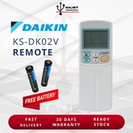 Alat Kawalan Jauh Daikin KS-DK02V Universal AC Remote Control | Air Conditioner ARC433A21空调遥控器 Daikin Air Cond