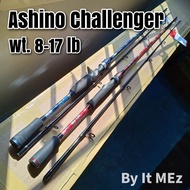 ของแท้ ราคาถูก ❗❗ คันเบ็ดตกปลา คันตีเหยื่อปลอม Ashino Challenger 6.6 ฟุต Line wt. 8-17 lb เหมาะกับงานช่อน ชะโด กระสูบ