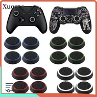 XUESEE 4pcs Cover  Silicone  Game Thumb Stick Grip for PS3 PS4 XBOX One