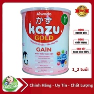 Sữa Kazu Gold Gain 0+ 1+ 2+ 810g (Date 2027)