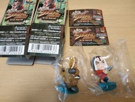 罕有絕版 全新 荒木飛呂彦 JoJo 奇妙冒險 Q版迷你大頭公仔 Mini big head Figure 盒蛋 第5部 5 黃金之風 中編 Gio Gio 手下 米斯達 Mista & 替身 性感手