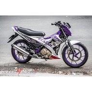 [D4B-Genuine standard stamp] RAIDER ECSTAR car hood sticker