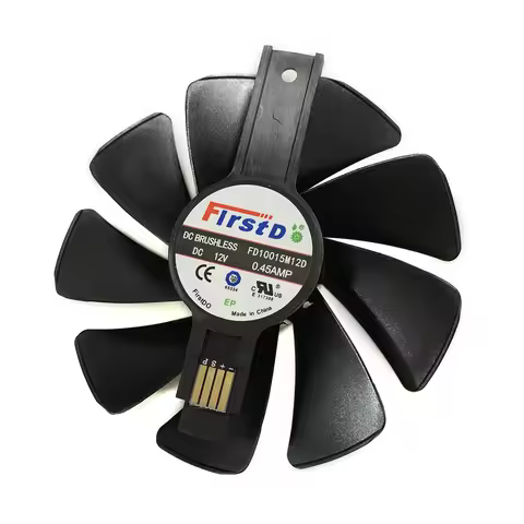 FD10015M12D,CF1015H12D,GPU Cooler Fan For Sapphire RX580 RX480 RX470 RX570 RX 580 480 470 570 NITRO,