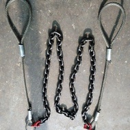 Wire Rope G80 Chain Lock Hanging Chain