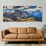 Art reproduction Quadro montagne quadro paesaggio alpino quadro xxl decorazione da parete quadro mod