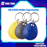 10pcs/lot EM4100 TK4100 125khz ID Keyfob Read Only RFID Tags Access Control EM Card