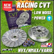 100% UMA RACING CVT Pulley Kit Racing/ NVX155 / NMAX/ Honda Vario 125/150 / Yamaha NVX Racing Pulley/ Uma Pulley/ Roller