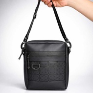 ECHELON NEO Men's Sling Bag Simple, Minimalist, Waterproof Black Sling Bag