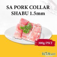 [BenMart Frozen] Farmland Pork Collar Shabu 300g 1.5mm - Steamboat/Hotpot