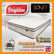 SOVN - BRIGHTON SPRING MATTRESS , MICRO POSTURE SPRING, HOTEL MATTERSS (KING,QUEEN, SUPER SINGLE, SI