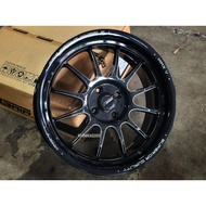 New Car Sport Rim ORIGINAL GAIA RACING WHEELS MMXV T-095 17x7.5J 4x100 ET38 BMT/C  - READY STOCK