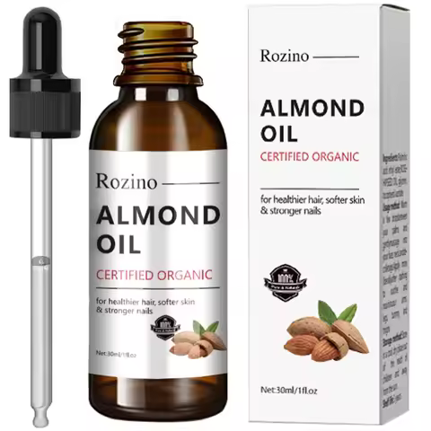 30ml Natural Organic Almond Oil Anti Wrinkles Face Oil Relaxing Therapeutic Massage Oil Firming Skin