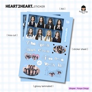 HEART2HEART H2H - KPOP STICKER SHEETfocus | DECO STICKER