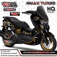 Stiker Striping NMAX Turbo / Neo New 2024 Full Body Variasi One Piece
