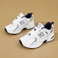 MBl530 Autumn Breathable Women's Casual Shoes - Thick Sole, Round Toe, Korean Style