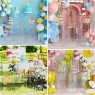 Cake Stand Cylinder Transparent Display Stand Party Acrylic Wedding Base Birthday Dessert Table Cyli