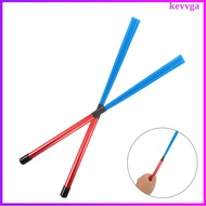 2pcs Jazz Drum Brush Bundle Sticks: Universal For Cajon And Snare Drum - Aluminum Alloy Handle & Nyl