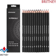 BRITNEY Sketch Pencil Set, Smooth Writing HB 2H 4H B 2B 3B Graphite Pencil, Journal 4B 5B 6B 7B 8B D