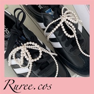 [พร้อมส่ง/ของแท้] Monday Edition - Pearl Tassel Shoelace Charms