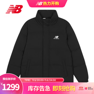 NEW BALANCE NB官方22新款男款休闲鸭绒保暖羽绒服 BK AMJ23345 M