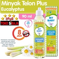 MY BABY MINYAK TELON 90ML PLUS EUCALYPTUS 90 ML / MINYAK TELON MY BABY PLUS 90ML